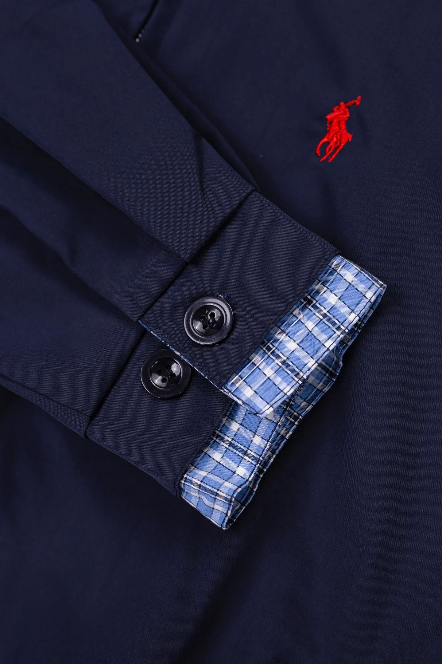 Navy blue real shot details P270